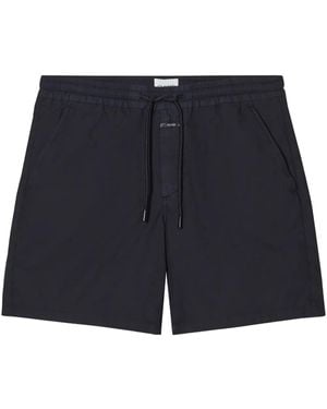 Closed Bermudas con cordones - Azul