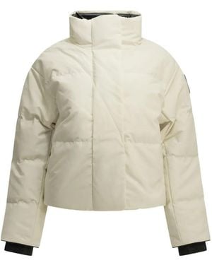 Canada Goose Grandview Quilted Padded Jacket - White