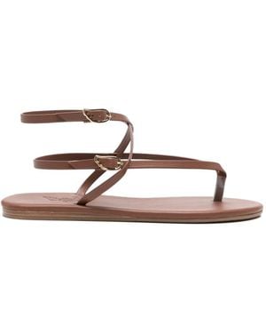 Ancient Greek Sandals Kallisti Wrap-Around Sandals - White