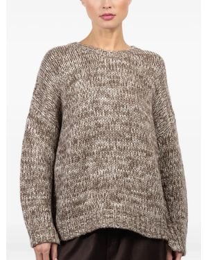 SABLYN Cypress Trui Met Mergel - Grijs