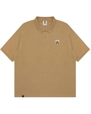 Aape By A Bathing Ape Klassisches Poloshirt - Natur