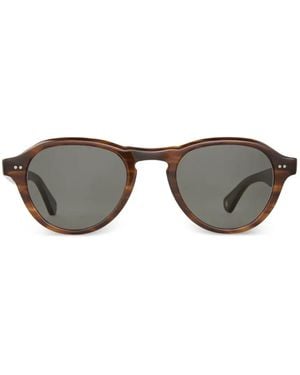 Garrett Leight Mcnally Round Sunglasses - Grey