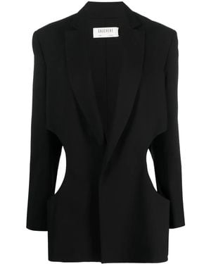 Gauchère Blazer Mit Cut-Outs - Schwarz