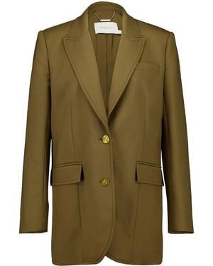 Zimmermann Crush Blazer - Green