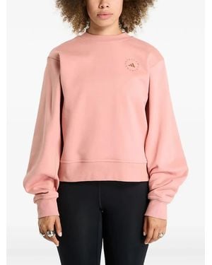 adidas By Stella McCartney Sudadera con detalle del logo - Rosa