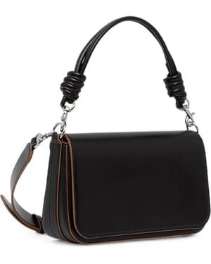 Benetton Borsa A Spalla Be Bag Con Manico - Nero
