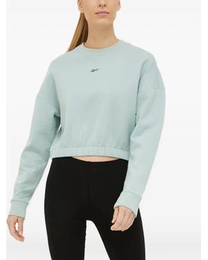 Reebok Logo-Detail Sweatshirt - Blue