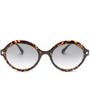 Mykita Noomi Round-Frame Sunglasses - Metallic