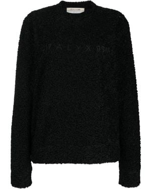 1017 ALYX 9SM ラウンドネック スウェットシャツ - ブラック