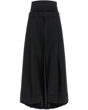Junya Watanabe Plooibroek - Zwart