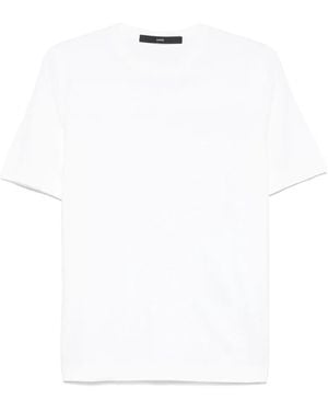 SAPIO Fine-Knit T-Shirt - White