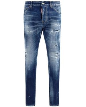 DSquared² Distressed Jeans - Blue
