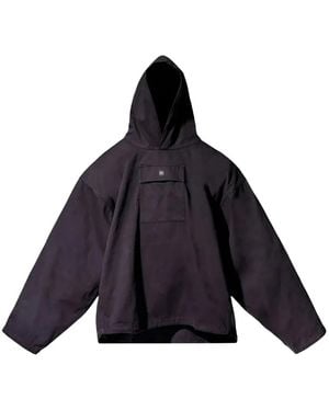 Yeezy Gap Felpa Con Cappuccio - Blu