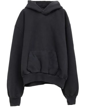 Fear Of God Sunfaded Classic Half Raglan Hoodie - Black