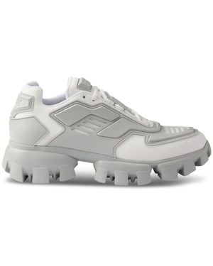 Prada Cloudbust Platform-sole Sneakers - Gray