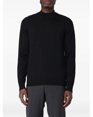 Paolo Pecora Round-Neck Sweater - Black
