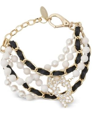 Doublet Bracciale Co2 Con Cristalli - Metallizzato