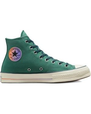 Converse Logo-Patch Sneakers - Green