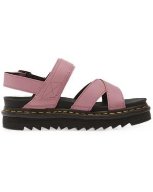 Dr. Martens Voss Ii Buckle-Fastening Crossover Sandals - Brown