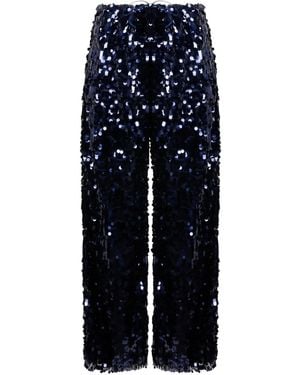 Oséree Sequin Trousers - Blue
