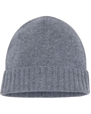 Kujten Ribbed Beanie Hat - Grey