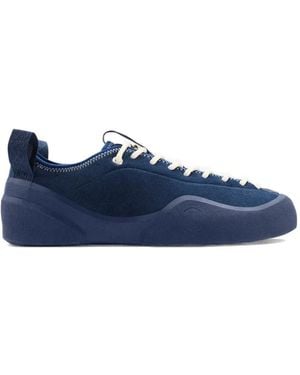 Village PM 1Pm Lace-Up Trainers - Blue