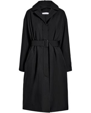 Proenza Schouler Belted Saphira Coat - Black