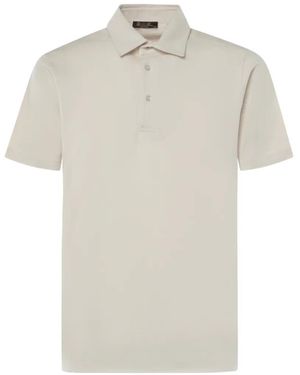 Loro Piana Piqué-Fabric Polo Shirt - White