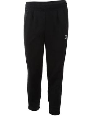 Nike Court Logo-Patch Track Trousers - Black