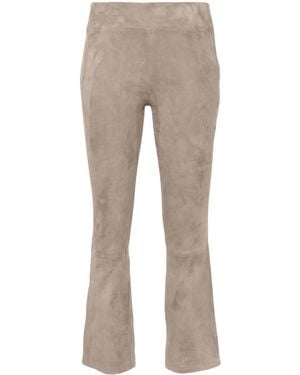 Arma Zaragoza Suede Trousers - Natural