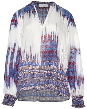Devotion V-Neck Print Top - Purple
