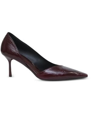 Christopher Esber Escarpins Max En Cuir Verni - Red