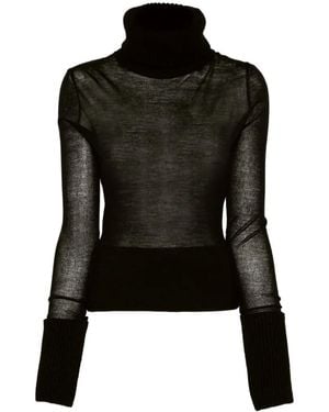 Our Legacy Inverse Turtleneck Top - Black