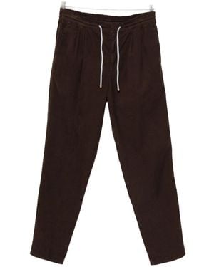 Brunello Cucinelli Cotton Track Trousers - Black