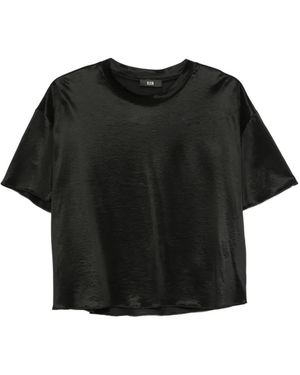 ELEH Short-Sleeve Blouse - Black