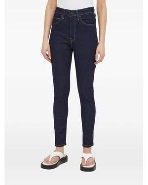 Levi's Vaqueros skinny de talle alto - Azul