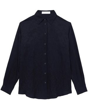 Proenza Schouler テクスチャード シャツ - ブルー