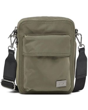 DIESEL Multi-Pkts Cross Body Bag - Green