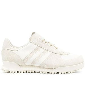 Y-3 Sneakers Aus Wildleder - Weiß