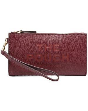 Marc Jacobs The Leather Pouch - Purple
