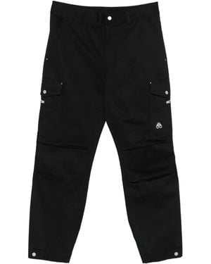 Moose Knuckles Cargo-Pocket Trousers - Black