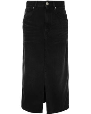 Isabel Marant Tilauria デニムスカート - ブラック