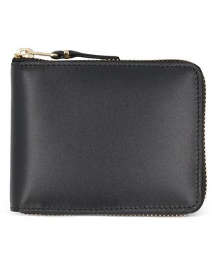 Comme des Garçons Zip-Around Wallet - Black