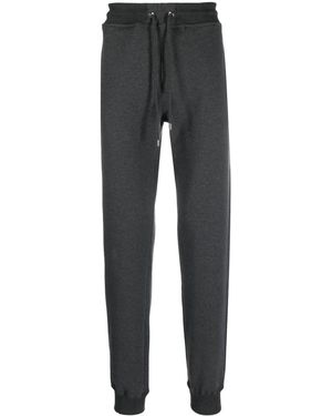 Moorer Tapered Drawstring Track Pants - Gray