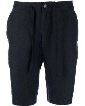 Vince Drawstring Hemp Shorts - Blue