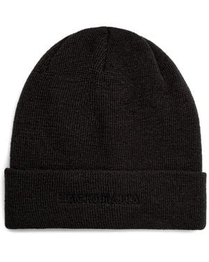 Wacko Maria Logo-Embroidered Beanie Hat - Black