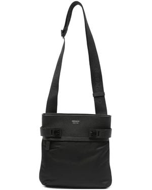 Ferragamo Logo-Detail Messenger Bag - Black