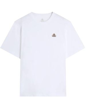 Pyrenex Logo-Patch Cotton T-Shirt - White