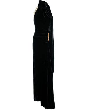 V:PM ATELIER Bex Embellished Maxi Dress - Black