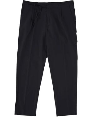 Officina 36 Cropped Trousers - ブルー